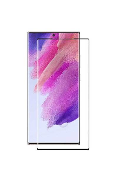 OEM Γυάλινη μεμβράνη 3D Full Glue 9H, για Samsung Galaxy S22 Ultra, μαύρη