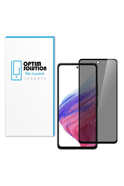 Optim Solution Folie PRIVACY pentru Samsung Galaxy A36, Sticla Securizata, Anti-Spy 9H Complete Protection, Negru