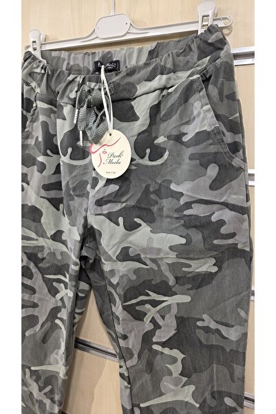 Park Moda Pants Camouflage Pattern