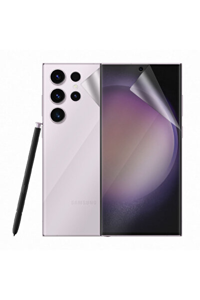 Optim Solution Set Folie Spate Clear-Ecran Clear pentru Samsung Galaxy A25, S...