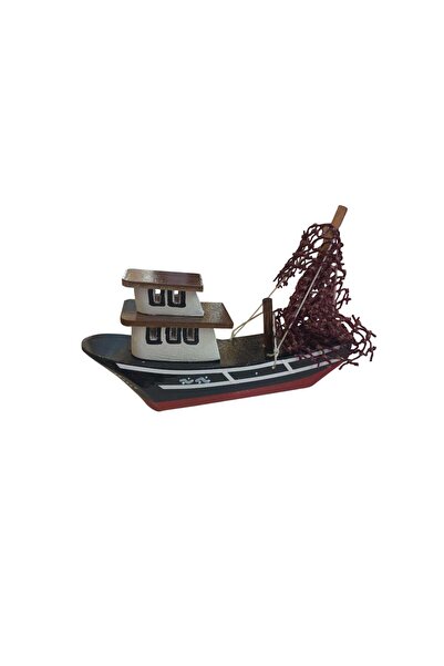 Karadeniz Balıkçı Gemi Modeli - Tekne Kayık Maketi (B-2)