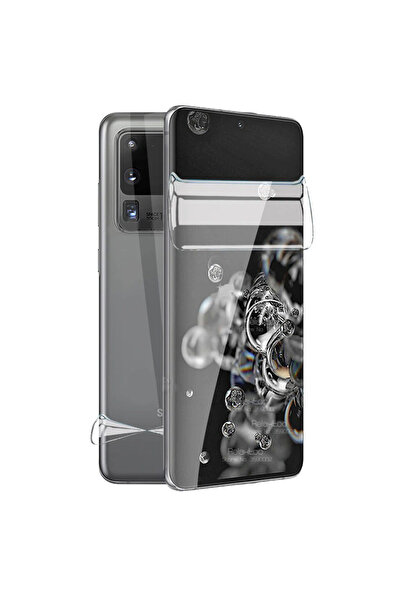 Optim Solution Set Folie Fata-Spate pentru Samsung Galaxy S20 Ultra, Silicon ...