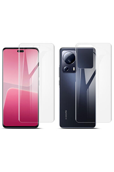 Optim Solution Set Folie Spate-Fata pentru Xiaomi 13 Lite, Silicon Hydrogel