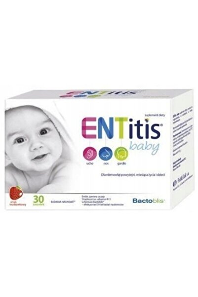Other ENTITIS BABY 30 pliculețe cu aromă de căpșuni