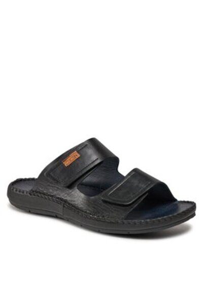 PIKOLINOS Ανδρικές σαγιονάρες μαύρες PIKOLINOS-06J-0084 000 ΜΑΥΡΕΣ