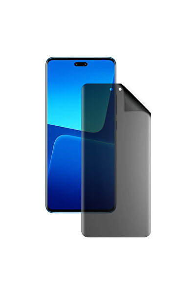 Optim Solution Folie Privacy pentru Xiaomi 13 Lite, Silicon Mat, Hydrogel , A...