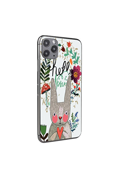 Optim Solution Folie Skin Spate Rabbit pentru Apple Iphone 15, High Grip, Asp...