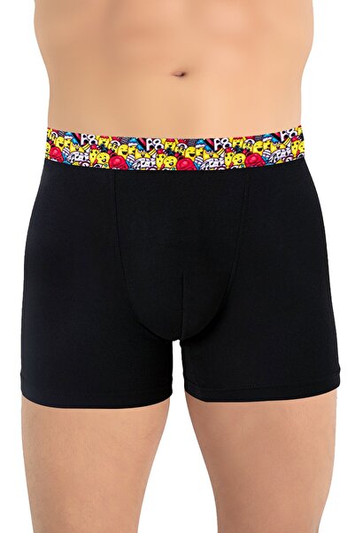 Just inner Men's Boxer with Fruit Pattern (47% Modal - 47% Cotton - 6% Elastane)