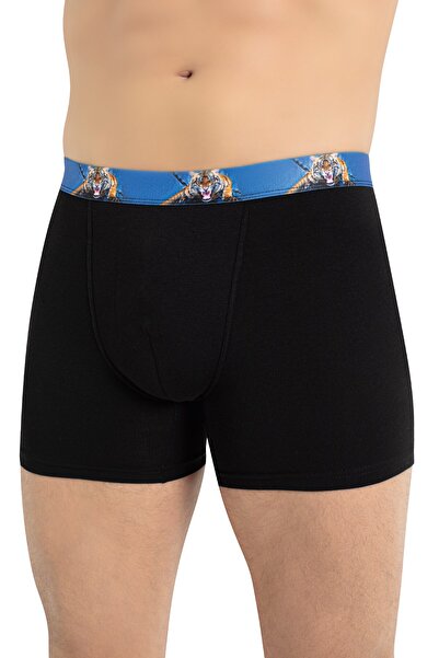 Just inner Ανδρικό μποξεράκι με σχέδιο φρούτων (47% Modal - 47% βαμβάκι - 6% ελαστάνη)