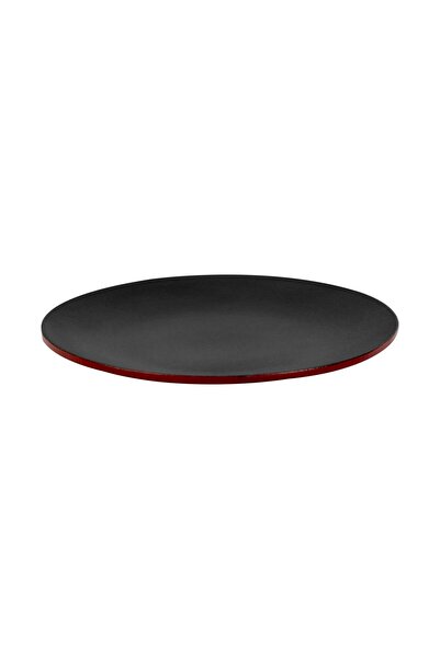 Lava Cast Iron Round Serving Plate Diameter(Ø)21Cm.-Claret Red