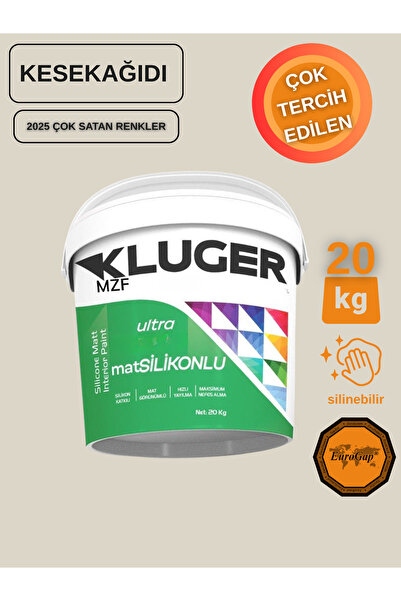 MZF ULTRA MAT SİLİKONLU İÇ CEPHE BOYASI - SİLİNEBİLİR BOYA 20kg