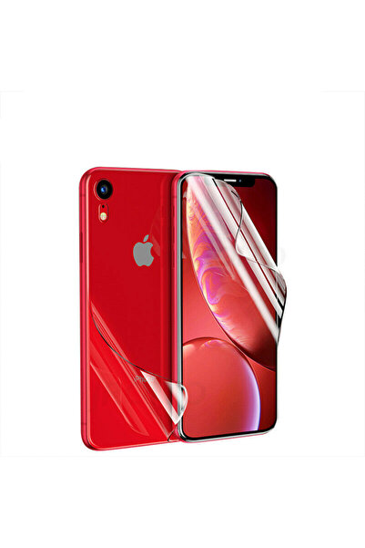 Optim Solution Σετ μεμβράνης εμπρός-πίσω για Apple iPhone XR, υδρογέλη σιλικόνης