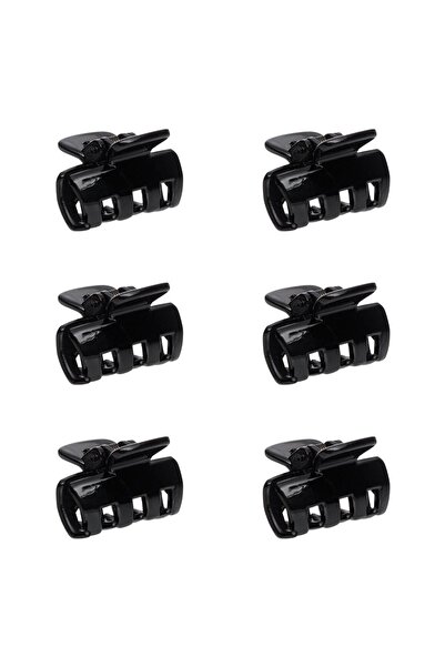 OEM Clame Par Neagra Stralucitoare pentru Femei 3cm - 6buc