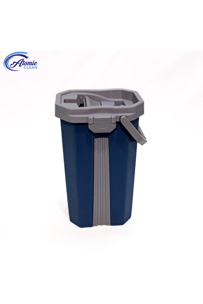 NO BRAND Flat mop and Squeeze bucket set, YYS-051 Blue