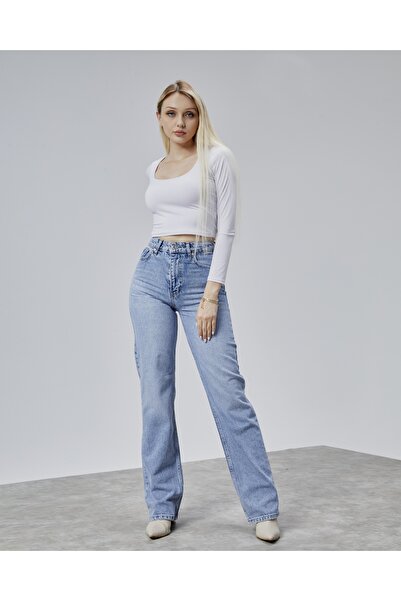 BEJNA Women's Straight Fit Jean