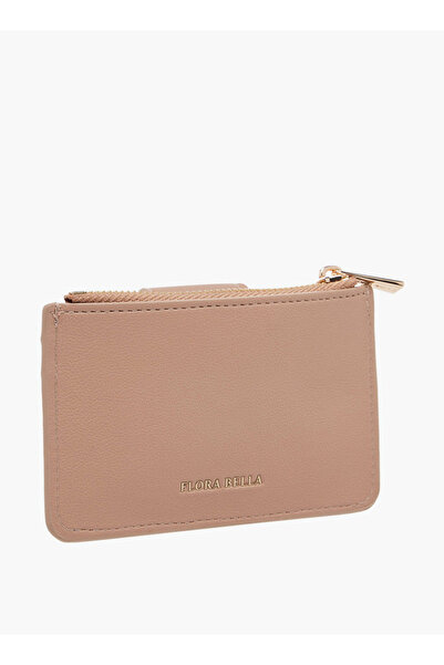 Flora Bella by Shoexpress Solid Card Holder with Snap Button Closure - H 8 x W 12.3 x 2.5 cms