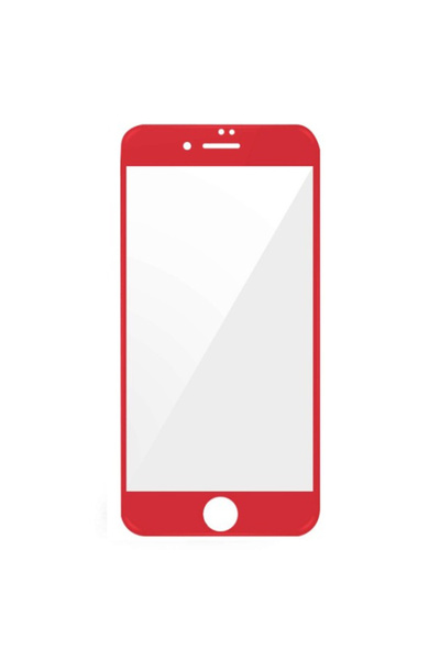 Optim Solution Folie ecran pentru Apple iPhone SE 2 / SE 3 din Sticla Securizata, 3D, Rosu