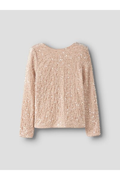 Name it Oberteil mit langen Ärmeln Schleifen-Detail