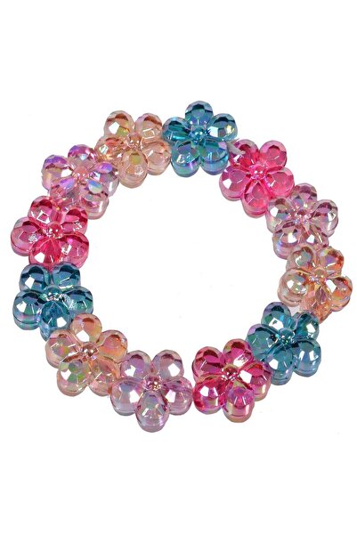 OEM Bratara cu Margele Flori Rainbow pentru Copii