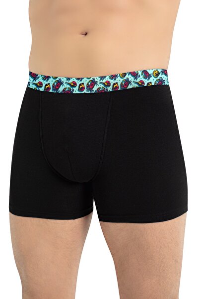 Just inner Men's Boxer with Fruit Pattern (47% Modal - 47% Cotton - 6% Elastane)