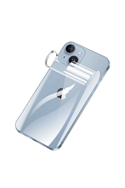 OEM Folie Premium protectie spate din silicon pentru Iphone 14, Full Cover, C...