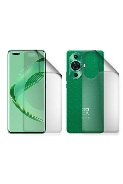 Optim Solution Set Folie Spate-Fata pentru Huawei Nova 11 Ultra, Silicon Hydr...