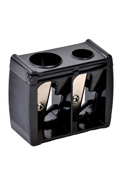 OEM Black Double Pencil Sharpener 4x2.5cm