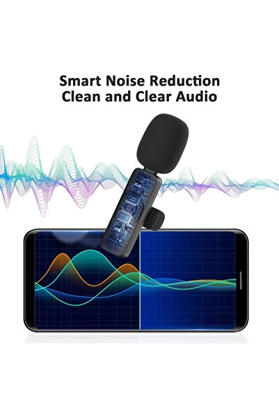 Generic MAYBESTA Professional Wireless Lavalier Lapel Microphone for Android Computer