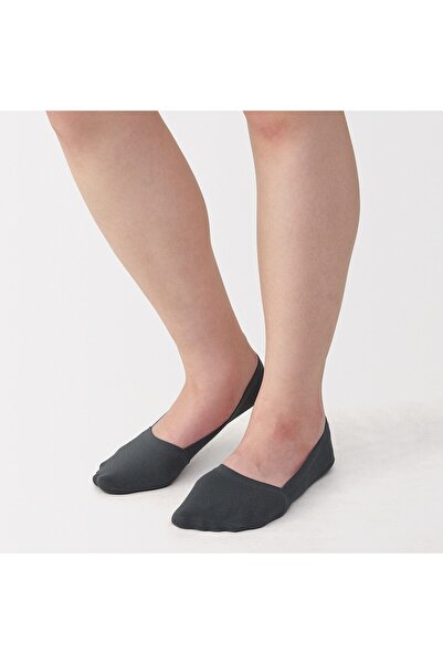 Muji Seamless Toe High-Rise No-Show Socks With Heel Grip