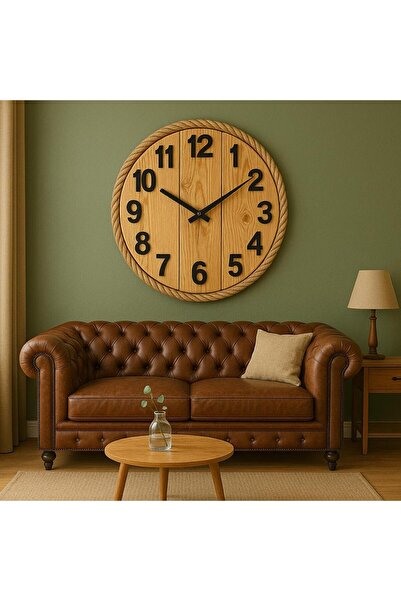 BY ZENGİN Ahşap Saat