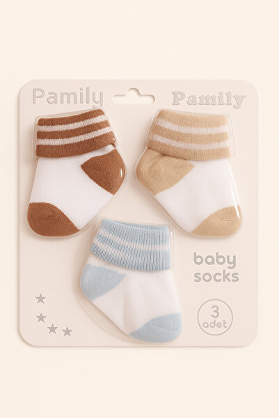 baby socks 3 Pairs of Colorful Baby Boy Socks 0-6 Months