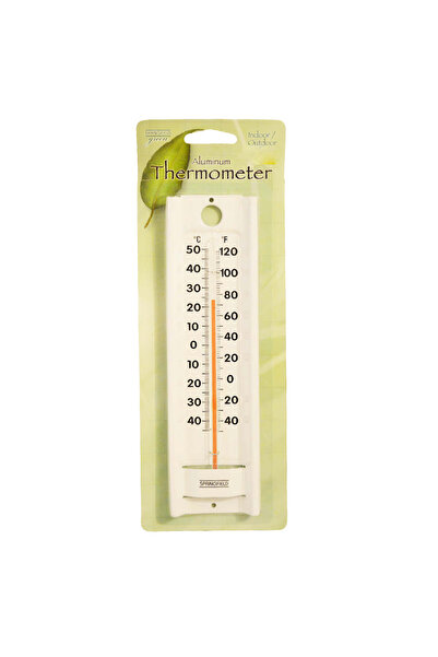 Springfield Aluminum thermometer for indoor and outdoor use