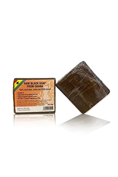 zwarte beertjes صابون أفريقي أسود عضوي ١٧٠ غرام - علاج حب الشباب والأكزيما وجفاف البشرة