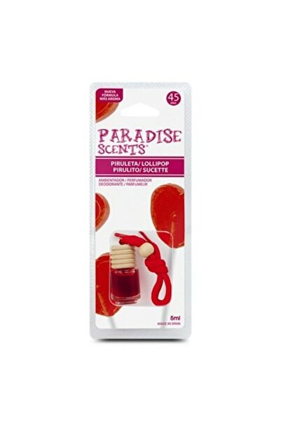 Paraboxs Paradise Scents Car Air Freshener, BC CORONA, Lollipop, 5ml, Red