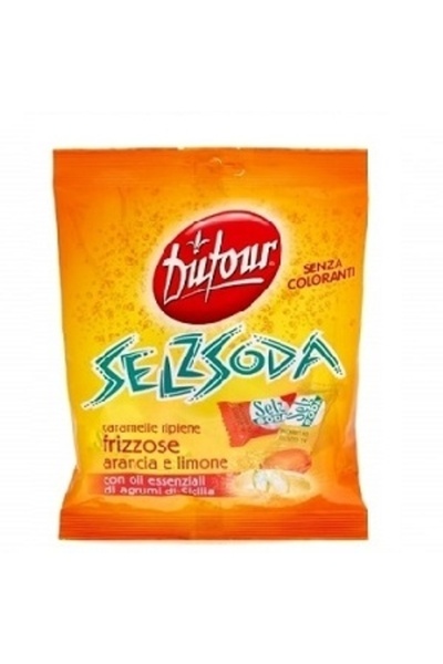 dufour Bomboane efervescente asortate Selz Soda 90g