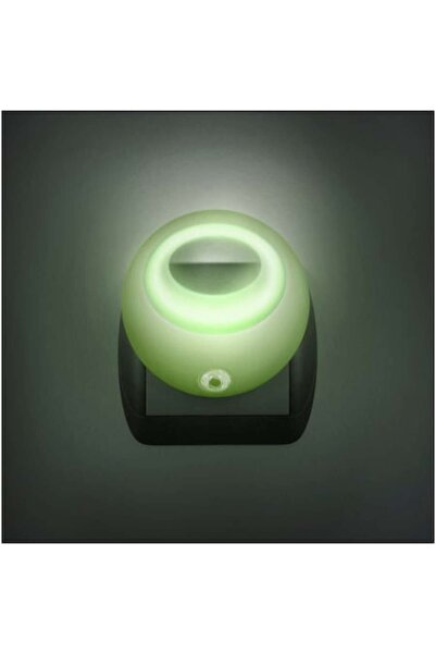 Phenom LED Night Light with Light Sensor, 1W, Green