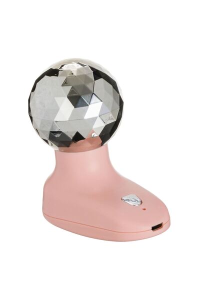 OEM Mini Aparat de Masaj cu Bila Arginite Somon Reincarcabil cu USB Ø5cm