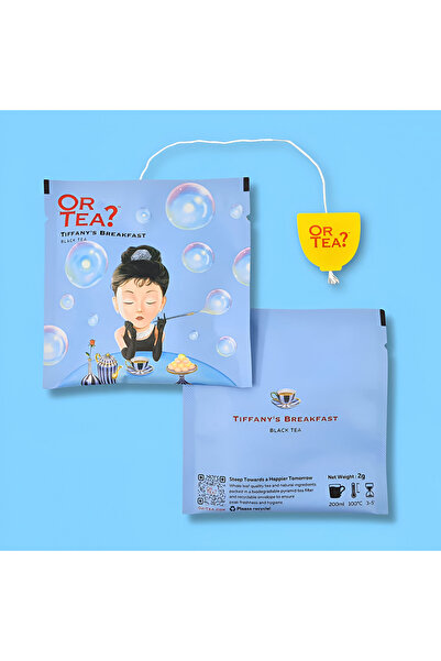 OR-TEC Tiffany Breakfast Tea (Pyramid Bags) by Or Tea 10 Bags