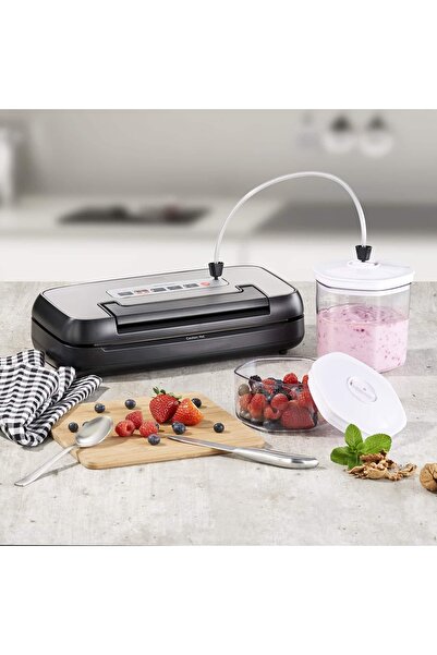 CASO Germany Aparat de etanșat în vid, Caso Germania, VRH 590 Advanced, aspirator uscat/umed, negru