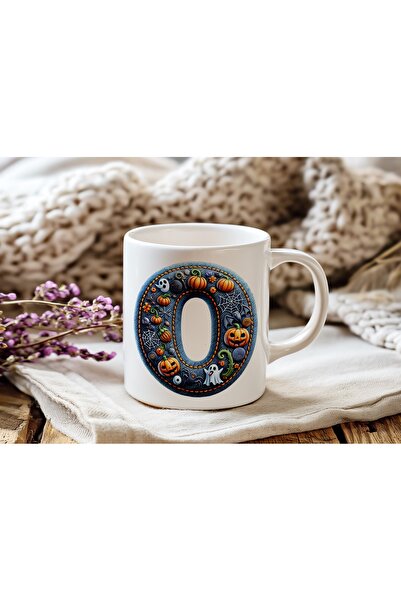 Beramussa كوب بمفهوم الهالوين - هدية الهالوين - شبكة عنكبوت شبحية على شكل يقطينة