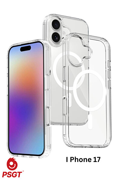 PSGT iPhone 17 Magsafe Kılıf Wireless Kablosuz Şarj Destekli Kamera Korumalı ...