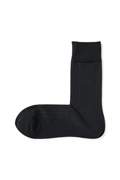 Muji جوارب بزاوية قائمة لملابس العمل (نمط مخطط)