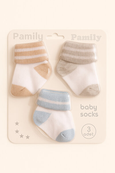 baby socks 3 Pairs of Colorful Baby Boy Socks 0-6 Months