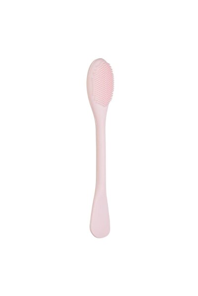 OEM Pink Silicone Mask Cleaning Brush with Spatula