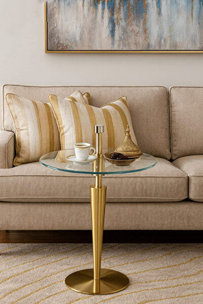 DEC49 طاولة خدمة زجاج