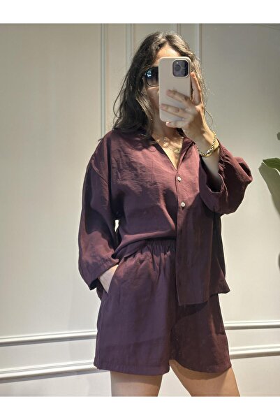 FLZTAS GÖMLEK ŞORT TAKIM