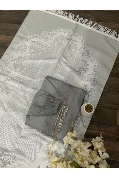 MAYAR طقم سجادة صلاة نسائية مع ثوب صلاة