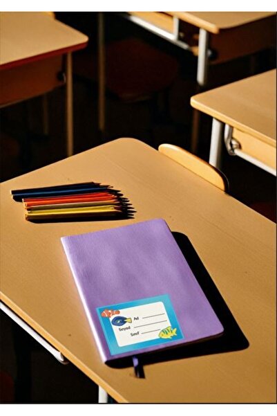 Artikel Sea Creatures Patterned Notebook Label, Water Bottle Label School Lab...