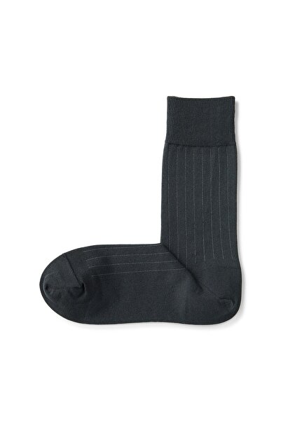 Muji Right Angle Socks for Business Wear (Stripe Pattern)
