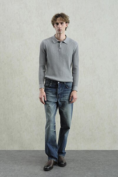 GIESTO ΓΚΡΙ ΠΟΛΟ ΜΠΛΟΥΖΑ ΜΕ ΚΟΥΜΠΙΑ ΚΑΙ ΣΤΡΟΓΓΥΛΟ ΣΤΡΟΓΓΥΛΟ ΣΧΕΔΙΟ